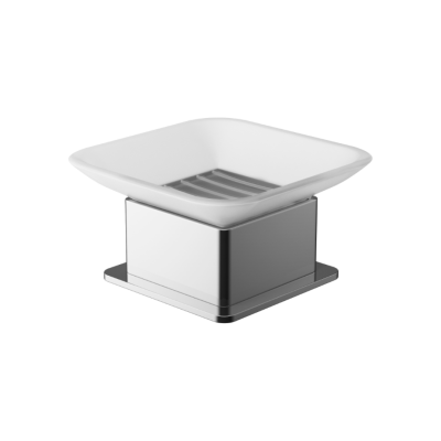 EXCELLENT RIKO MYDELNICZKA STOJĄCA SZKLANA, CHROM DOEX.1613CR