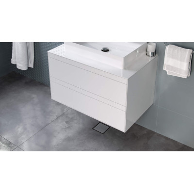 EXCELLENT TORVI ODPŁYW PUNKTOWY Z KRATKĄ 130MM STAL NIERDZEWNA INEX.TO130.50