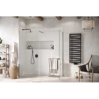 EXCELLENT ITALIC GRZEJNIK ŁAZIENKOWY 131, CZARNY SOFT GREX.IT131.BL