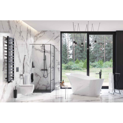 EXCELLENT ITALIC GRZEJNIK ŁAZIENKOWY 131, CZARNY SOFT GREX.IT131.BL