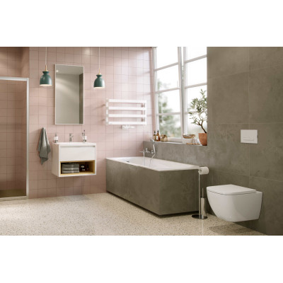 EXCELLENT METEOR 46 GRZEJNIK WANNOWY 46X80, BIAŁY SOFT GREX.MEW46.WH