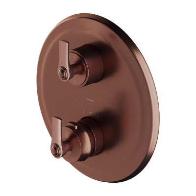 OMNIRES ARMANCE TERMOSTATYCZNA BATERIA WANNOWO-PRYSZNICOWA 3-WYJŚCIOWA PODTYNKOWA AM5238/6ORB