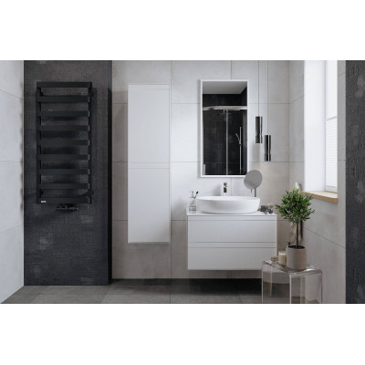 EXCELLENT METEOR 111 GRZEJNIK ŁAZIENKOWY 111X50, CZARNY SOFT GREX.ME111.BL