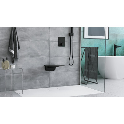 EXCELLENT SEDURO SIEDZISKO PRYSZNICOWE, CZARNE DOAC.1501BL