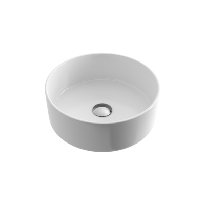 EXCELLENT OVIA 35 UMYWALKA NABLATOWA 37X37X12 CM, BIAŁA CEAC.2501.WH