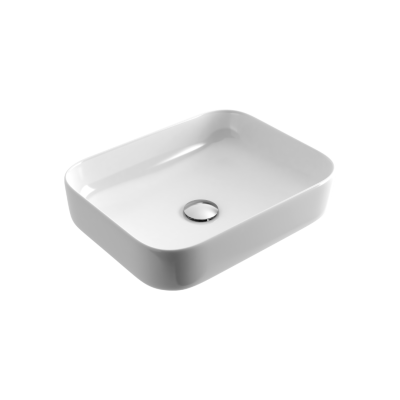 EXCELLENT CORI 51 UMYWALKA NABLATOWA 51X40X13 CM, BIAŁA CEAC.2401.WH