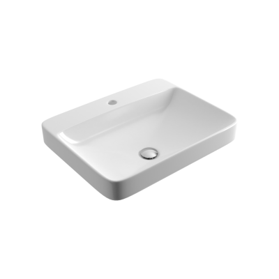 EXCELLENT HOLMI 59 UMYWALKA WPUSZCZANAW BLAT 59X47 CM, BIAŁA CEAC.3201.590.WH