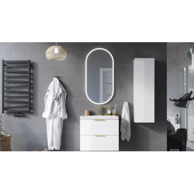 EXCELLENT LUMIRO LUSTRO OWALNE LED Z MATĄ GRZEWCZĄ 100X50 DOEX.LU100.050.AC