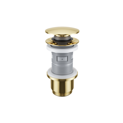 EXCELLENT KOREK CLICK-CLACK UMYWALKOWO-BIDETOWY, ZŁOTY POŁYSK PVD ARIN.1485.01GL