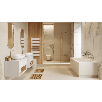 EXCELLENT FILINA 2.0 UMYWALKA NABLATOWA 63X42X15 CM, BIAŁA CEAC.630.420.WH