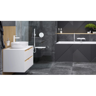 EXCELLENT PI ZESTAW PRYSZNICOWO-WANNOWY PODTYNKOWY, BIAŁY MAT AREX.SET.1245WH