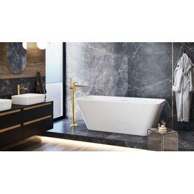 EXCELLENT PI BATERIA WANNOWA WOLNOSTOJACA, ZŁOTY POŁYSK AREX.1255GL