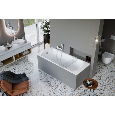 EXCELLENT LAMIA SLIM WANNA 150X75 CM, BIAŁA WAEX.LAM15WHS