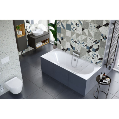 EXCELLENT OCEANA SLIM WANNA 170X75 CM, BIAŁA WAEX.OCE17WHS