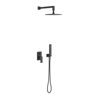 EXCELLENT KERIA ZESTAW PRYSZNICOWO-WANNOWY PODTYNKOWY, CZARNY AREX.SET.2045BL