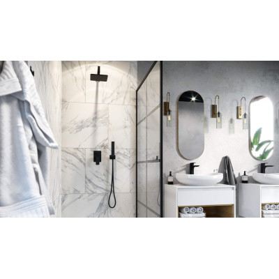 EXCELLENT KERIA BATERIA UMYWALKOWA WYSOKA, CZARNA AREX.2002BL