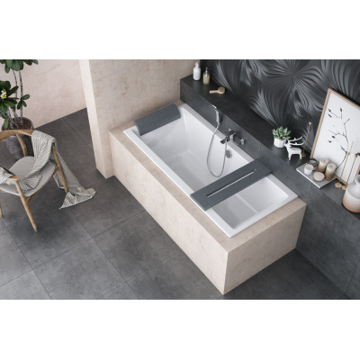 EXCELLENT PRYZMAT SLIM WANNA 160X75 CM, BIAŁA WAEX.PRY16WHS