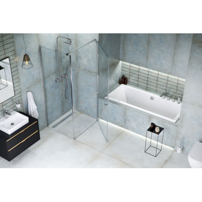 EXCELLENT PRYZMAT SLIM WANNA 160X75 CM, BIAŁA WAEX.PRY16WHS