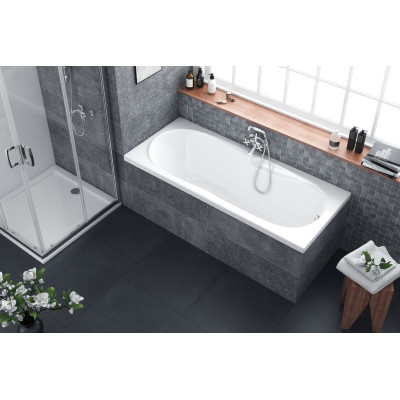EXCELLENT SEKWANA WANNA 160X70 CM, BIAŁA WAEX.SEK16WH