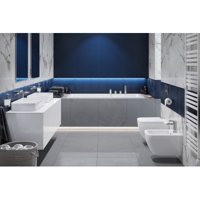 EXCELLENT WAVE SLIM WANNA 160X80 CM, BIAŁA WAEX.WAV160.80WHS