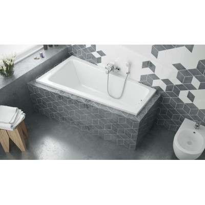 EXCELLENT AVA WANNA 150X70 CM, BIAŁA WAEX.AVA15WH