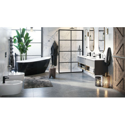 EXCELLENT KERIA BATERIA BIDETOWA, CZARNA AREX.2003BL