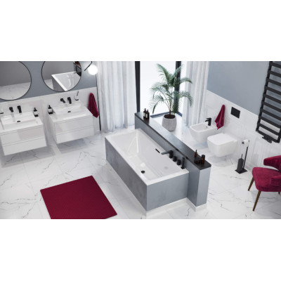 EXCELLENT KERIA BATERIA BIDETOWA, CZARNA AREX.2003BL