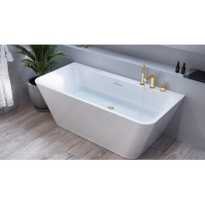 EXCELLENT CHROMOTERAPIA 4-LED Z WANNĄ PRZYŚCIENNĄ LILA 2.0 170 CM WAEX.LIL2.LED4170WHP