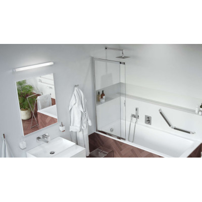 EXCELLENT GŁOWICA PRYSZNICOWA 30 CM KWADRATOWA SLIM, CHROM AREX.3032CR