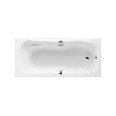 EXCELLENT CANYON II WANNA 180X80 CM, BIAŁA + RĄCZKI CHROM WAEX.CNN18WHC