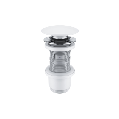 EXCELLENT KOREK CLICK-CLACK UMYWALKOWO-BIDETOWY, BIAŁY CERAMICZNY ARIN.1485.01WH