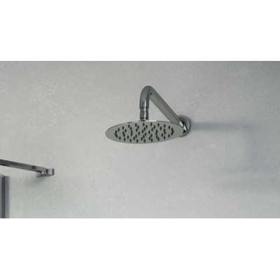 EXCELLENT RAMIĘ PRYSZNICOWE ŚCIENNE 40 CM OKRĄGŁE, CHROM AREX.3140CR