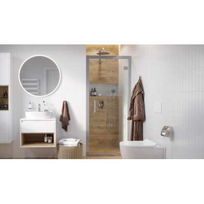 EXCELLENT RAMIĘ PRYSZNICOWE ŚCIENNE 40 CM OKRĄGŁE, CHROM AREX.3140CR