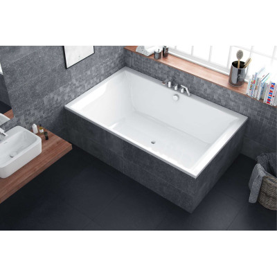 EXCELLENT FLEX SYSTEM OBUDOWA DO ZABUDOWY PŁYTKAMI WANNY PROSTOKĄTNEJ 200 CM OBEX.P.20X90WH