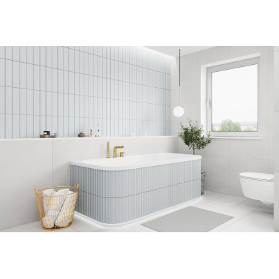 EXCELLENT FLEX SYSTEM OBUDOWA DO ZABUDOWY PŁYTKAMI WANNY ARANA OBEX.ARA.18WH