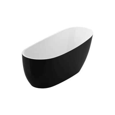 EXCELLENT WANNA WOLNOSTOJĄCA COMFORT 2.0 174X75, BIAŁO-CZARNA WAEX.CMP2.17WB