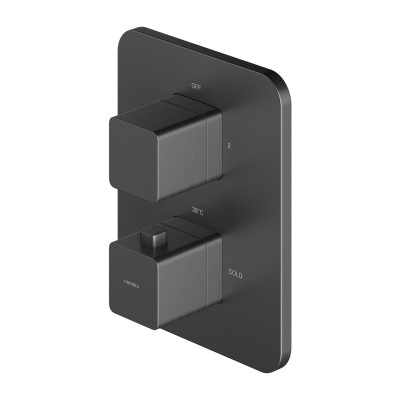 OMNIRES PARMA TERMOSTATYCZNA BATERIA PODTYNKOWA PRYSZNICOWO-WANNOWA PM7436GR