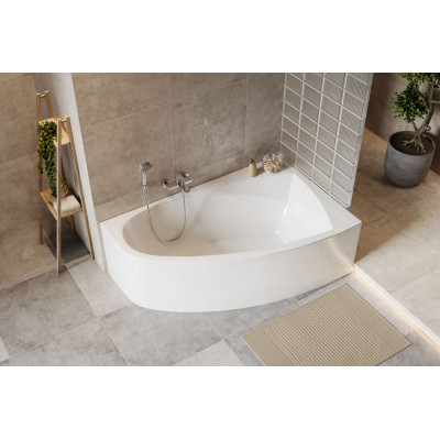 EXCELLENT KAMELEON WANNA 170X110 CM PRAWA, BIAŁA WAEX.KMP17WH