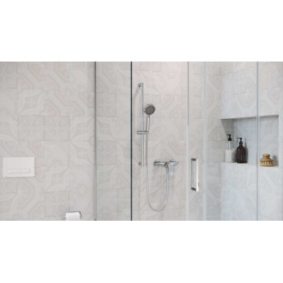 EXCELLENT URSA ZESTAW PRYSZNICOWY Z DRĄŻKIEM, CHROM ARAC.SY.505