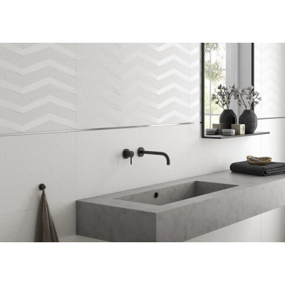 ARGENTA SAW WHITE PŁYTKA 40X120 STR REKT GAT.1