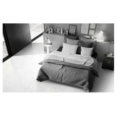 Gres szkliwiony Carrara Grey połysk 80x80 Gat.1