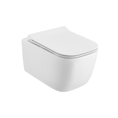 EXCELLENT EXCELLENT DOTO PURE RIM MISKA WC 49,5x34,5CM, Z DESKĄ, BIAŁA CEEX.1609.495.WH