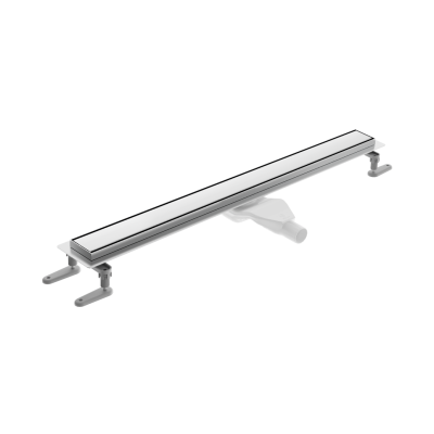 EXCELLENT STILIO ODPŁYW LINIOWY 80 CM CHROM  INEX.1515.800.R.SNP Z RUSZTEM DEKORACYJNYM