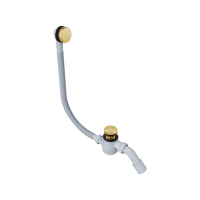 EXCELLENT Syfon wannowy z przelewem MOLI ZŁOTY POŁYSK ARIN.3210GL