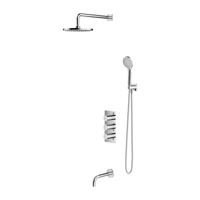 OMNIRES Y TERMOSTATYCZNY SYSTEM WANNOWY PODTYNKOWY SYSYS02XCR
