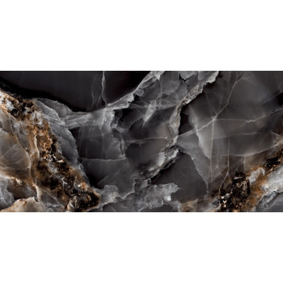 Gres szkliwiony HG Dazzle Onyx Black połysk 60x120 Gat.1