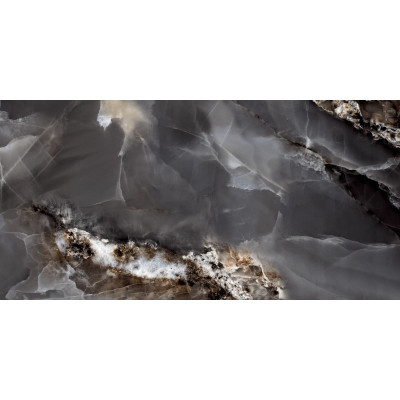 Gres szkliwiony HG Dazzle Onyx Black połysk 60x120 Gat.1