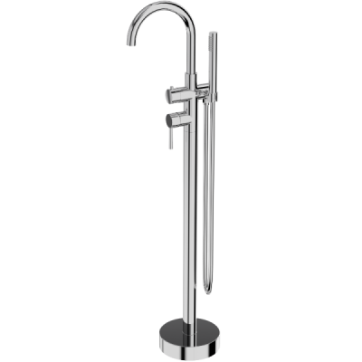 Bateria wannowa wolnostojąca okrągła Orion Chrome