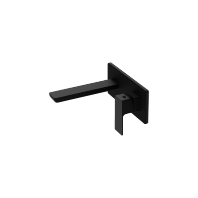 Bateria umywalkowa podtynkowa Aquila Matt Black