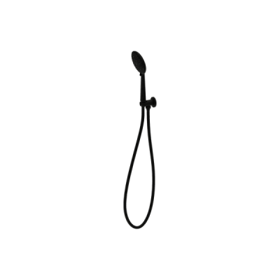 Zestaw prysznicowy z uchwytem Orion Matt Black